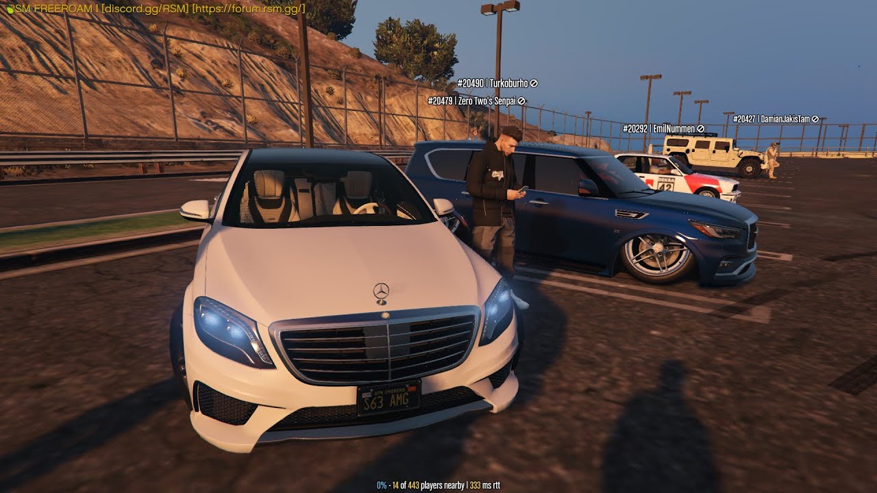Gta 5 Fivem Rsm Freeroam Car Meet 1 Youtube