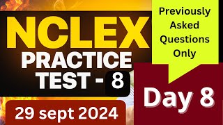 Day 8 | Top NCLEX Questions Revealed by Newly Licensed RNs | Repeated NCLEX Exam Questions 601-675