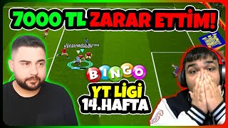 BU MAÇ YÜZÜNDEN 7000 TL ZARAR ETTİM! RK YOUTUBERLAR LİGİ 14.HAFTA MAÇI!  eFootball Mobile 2025