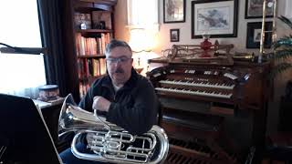 Arbans Duet #9 Eb Instruments Play Along with Gerry Murphy on the Euphonium