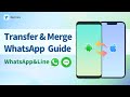 How to Transfer/Merge WhatsApp Data Between iPhone & Android Using iMyTrans
