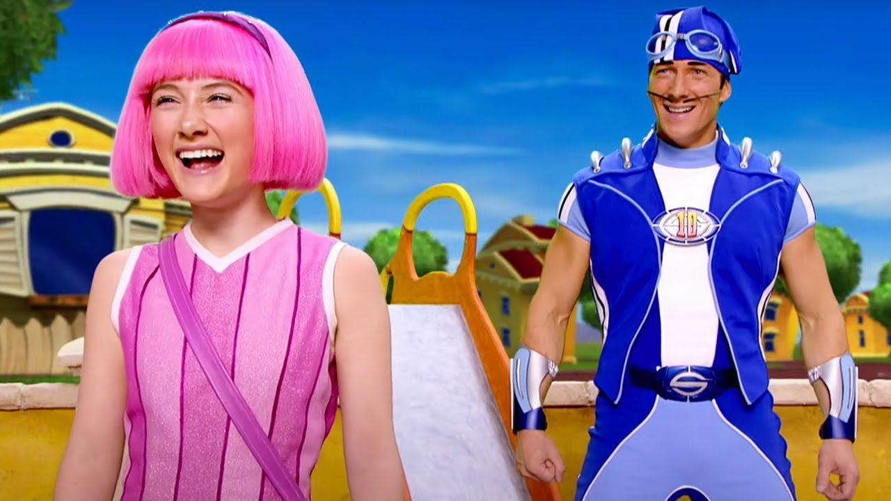 Lazy Town Stephanie Sportacus Compilation Youtube