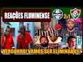 REAÇÕES DO FLUMINENSE - GRÊMIO 2x1 FLUMINENSE - LIBERTADORES - VAMOS RIR DO FLUMINENSE