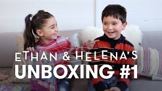 Ethan & Helena's Unboxing #1 | Unboxing | HiHo Kids