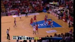 2010 NBL Grand Final Game 2 : 1 point margin at half-time