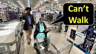 Mom Driving Electric Cart In Canada....