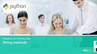 Python for Beginners - Week 4 Unit 6 - String methods