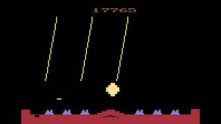 Missile Command Atari 2600 (1981) Atari Longplay No Commentary