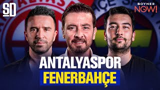 FENERBAHÇE'DEN 11. DEPLASMAN GALİBİYETİ | Antalyaspor 0-2 Fenerbahçe, Cengiz, Çağlar, Ali Koç