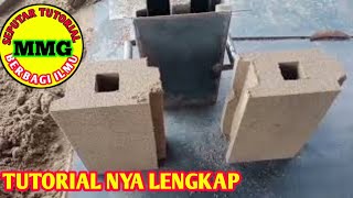 batako Lego lubang tengah