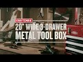 20-IN. Wide 3 Drawer Toolbox | Tool Overview