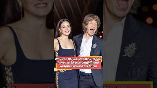 No wonder 81-year-old Mick Jagger has his 38-year-old girlfriend wrapped around his finger#celebrity