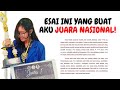 Contoh Esai Lomba Juara Nasional di UGM