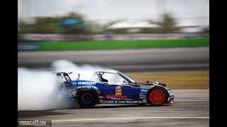 Formula D In Car 1000hp Rotary MX5 follow HGK V8 BMW (2017 Raw footage) KMR