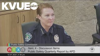 Austin Police Chief Lisa Davis' first day in uniform