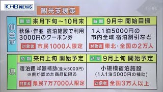 【まとめ】新型コロナ経済対策　宮城県と仙台市の観光支援策　（20200625 OA）