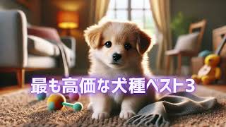 いろいろ犬種別ランキング。高価な犬と体高の高い犬のベスト３を紹介