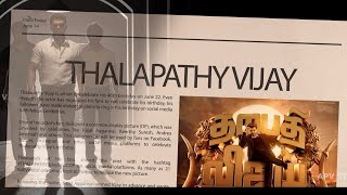 Thalapathy Vijay birthday Special Mashup 2020 | Apv Studios | Tribute to Vijay |