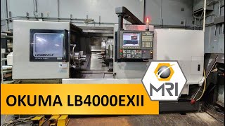 2013 OKUMA LB4000EXII CNC LATHE