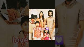 Allu Arjun wife Sneha Reddy |❤️ cute family @AlluSena@AlluArjun #shorts #pushpa #family #alluarjun