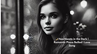 🌙 Heartbeats in the Dark | Romantic Piano Ballad | Love Song