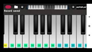 ||Main tumhara||Piano tutorial easy[Dil bechara-SSR] Check description👇
