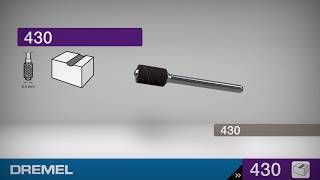 Dremel® - Sanding Band and Mandrel/6.4mm, 60 Grit - 430