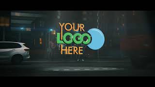 3023  - Cinematic People Town Film Production Opener Logo Reveal aniamtion intro