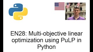Multi-objective linear optimization using PuLP in Python