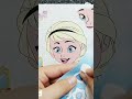 frozen sticker boom anna elsa stickerbook asmr disney frozen anna