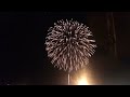 大分県日田市川開き観光祭花火フィナーレ