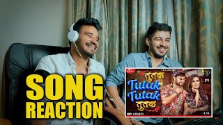 Tutak Tutak |Reaction Video | KD & Pragati || Tuti Bole Haryanvi Song || Latest Haryanavi Song 2022