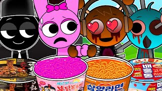 Incredibox Sprunki VS Dandy's World - Convenience Store MUKBANG COMPLETE EDITION! 3 | Animation