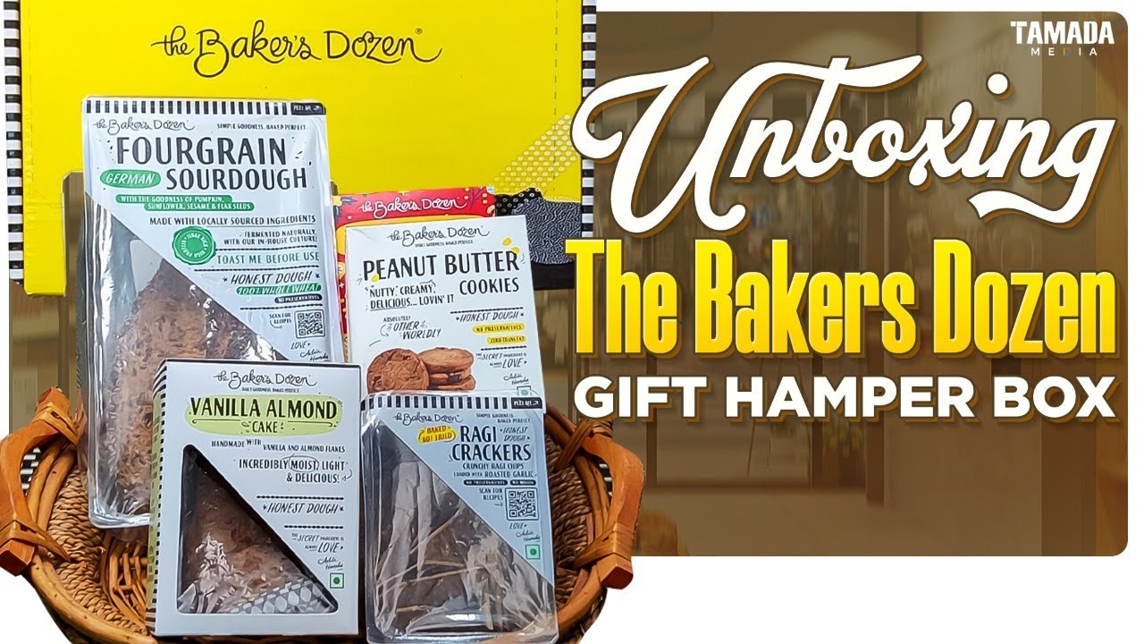 The Bakers Dozen Unboxing Gift Hamper | The Bakers Dozen Review | The ...