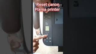 reset canon Pixma printer🎉🎉❤️☝️