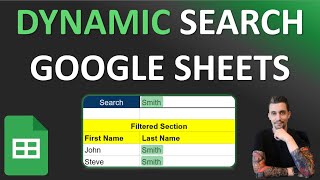 Google Sheets - Dynamic Search Box Creation | One or Multiple Columns