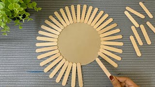 Mirror Wall Decor Idea | Easy Way to Make a Wall Decor at Home | Wall Hanging