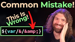 Why `&` is such a problem with Parameter Expansion in Bash! You Suck at Programming #074