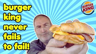 Burger King Fails Again! BK Croissan'wich Review 🍔👑😮