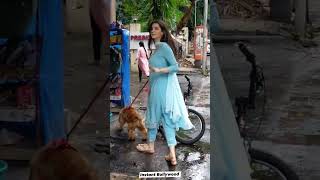 Katrina Kaif With Dog