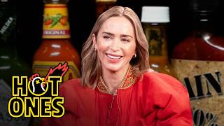 Emily Blunt Is Up to the Challenge While Eating Spicy Wings | Hot Ones