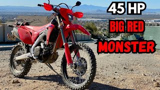 The CRF450RL get's an ECU FLASH, and it's UNBELIEVABLE