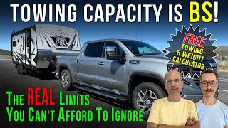 Don't let TRAILER SWAY Happen to Your RV! 😱Trailer Towing & Weight Limits Explained
