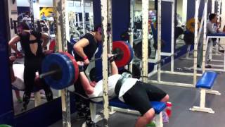 Phil bench 150kg x2