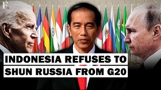 Indonesia Stands with Russia Despite Calls to Boycott Putin at G20 Summit | Russia-Ukraine War