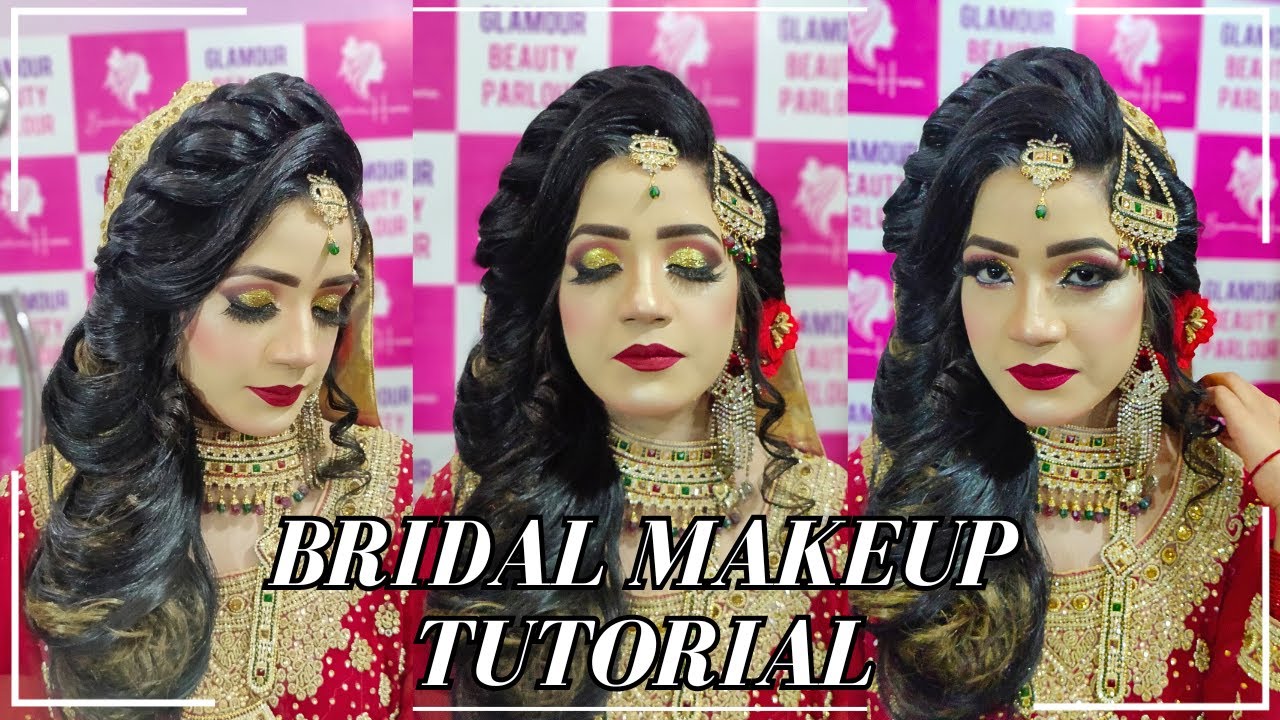 Bridal Makeup Tutorial Beautiful Bride Learn Easy Step By Step