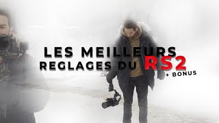 RONIN RS2 meilleurs RÉGLAGES + BONUS Comment bien équilibrer son stabilisateur (RSC2 + RS2 + RS3)