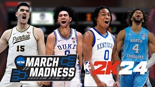 How To PLAY College Basketball NCAA On 2K24!