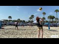 Beach Volleyball Sarah McDonnell Cat 5 m2 Aug 10 2024