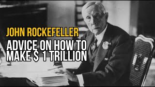 JOHN ROCKFELLER ADVICE ON HOW TO MAKE VERY MUCH MONEY